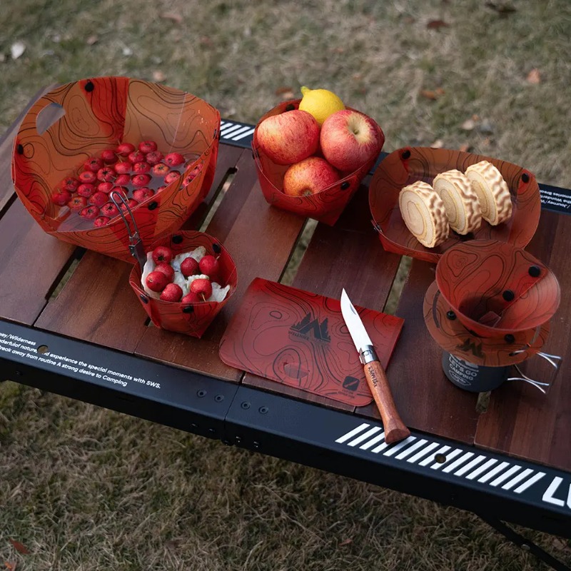 Dobrável acampamento talheres  - Camping Cooking Plate avaliação e preço
